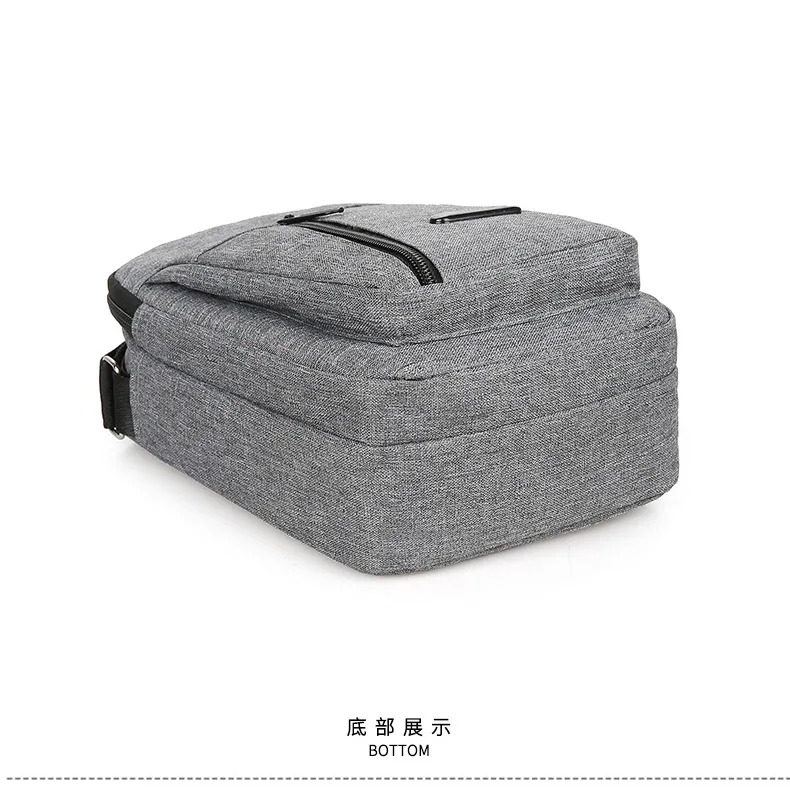 Sac à bandoulière en toile de Sport pour hommes polyvalent réglable adapté aux vêtements d\'affaires et décontractés parfait pour les sacs à main de voyage Bolsa