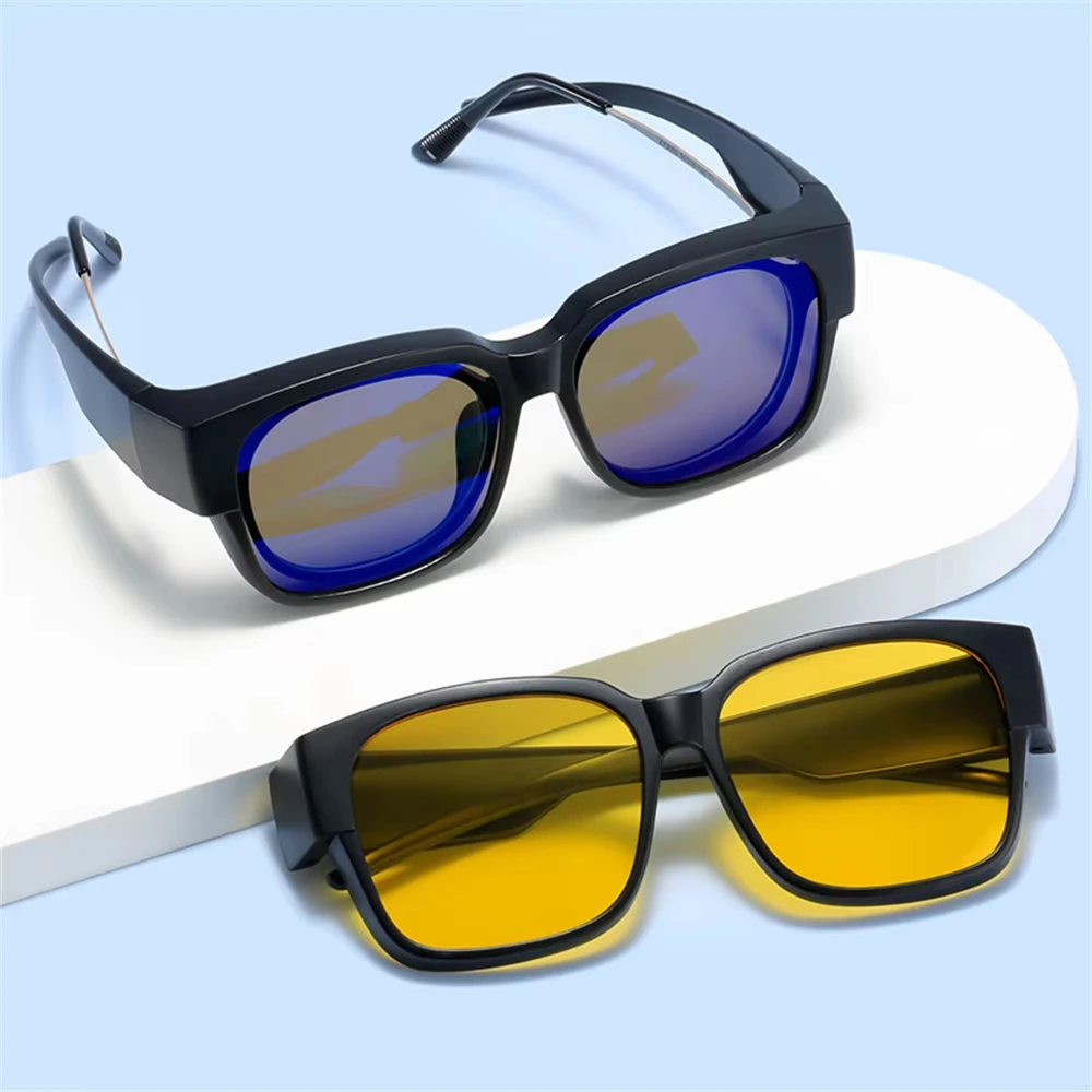 Surlunettes de Soleil Homme Femme pour Lunettes de Correction Vue Polarisées – Image 5
