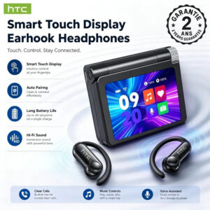 Écouteurs Sans Fil HTC NE80 Bluetooth Écran Tactile Appels Assistant Vocal Hi-Fi