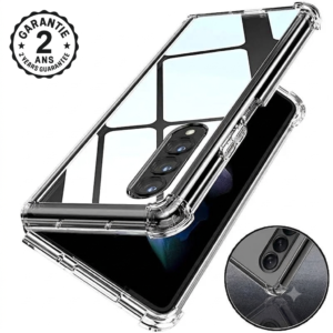 Coque Galaxy Z Fold 7 6 5 4 3 W24 W23 W22 Transparente Anti-Choc Magsafe Qi