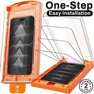 Verre Trempé Protection Écran iPhone 17 18 Pro Max Air AntiChoc Pose Facile