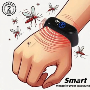 Bracelet Montre Répulsif Anti Moustiques à Ultrasons Anti Piqûres Inoffensif
