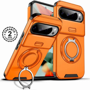 Coque Google Pixel 11 10 9 8 7 Pro XL Couvercle Camera Magsafe Anneau Magnétique
