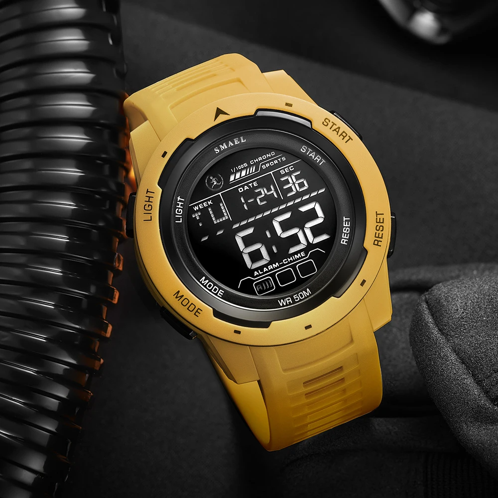Montre Homme Multifonctions Digital Sport 50M Chronographe Alarme Lumineuse – Image 4