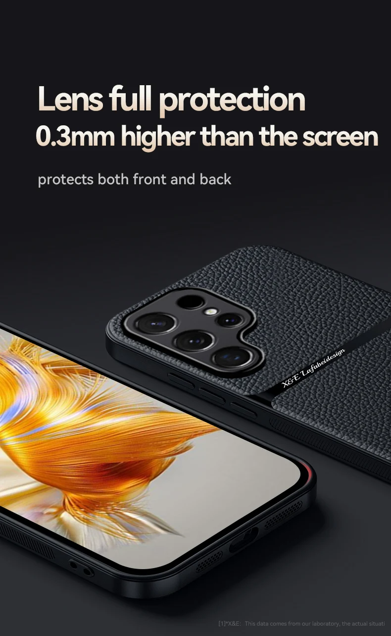 Étuis de téléphone souples en cuir pour Samsung S26 Ultra S25 Plus S23 S22 S21 S20 FE S25 Ultra avec support magnétique pour voiture et protection intégrée