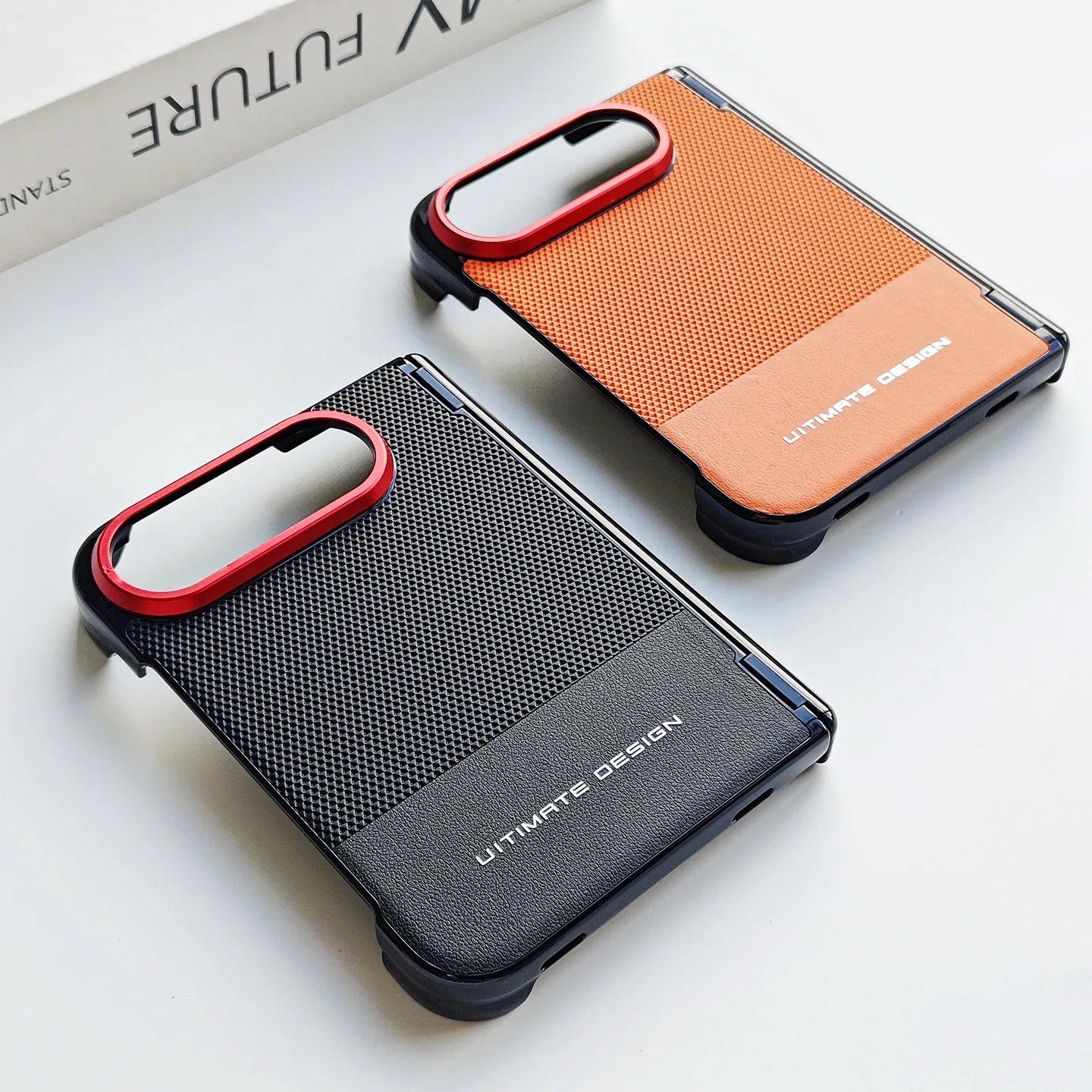 Coque Étui Housse iPhone Duo Antichoc Ultimate Design Grille Protection Objectif – Image 2