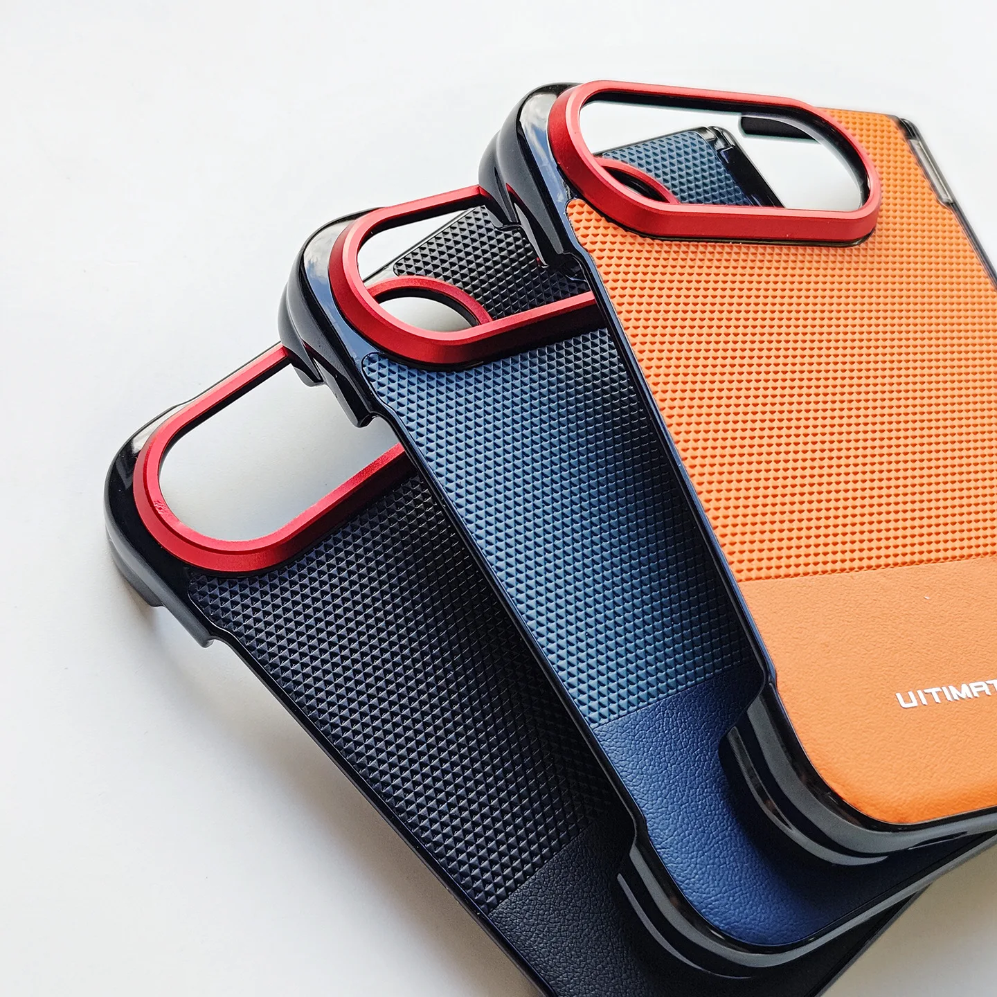 Coque Étui Housse iPhone Duo Antichoc Ultimate Design Grille Protection Objectif – Image 4