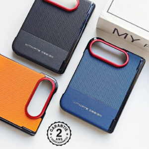 Coque Étui Housse iPhone Duo Antichoc Ultimate Design Grille Protection Objectif