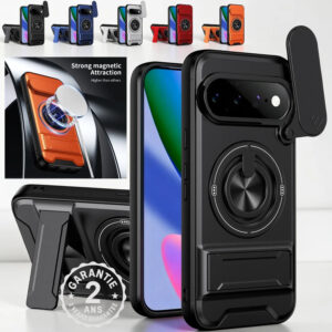 Coque Google Pixel 10 10A 9 8 7 7A 6 Pro Magsafe Anneau Rotatif Protection Photo