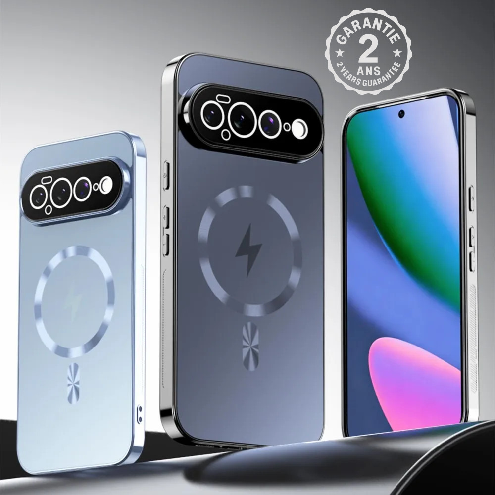 Coque Google Pixel 11 10 9 8 7 6 Pro XL A TPU Aimant Magsafe Charge Sans Fil