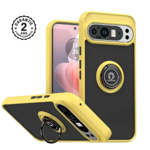 Coque Google Pixel 10 9 8 7 Pro XL A Anneau Magnétique Antichoc Couleurs Variées