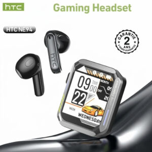 Ecouteurs Sans Fil HTC NE94 Bluetooth Écran Tactile Traduction IA Gaming HD Call