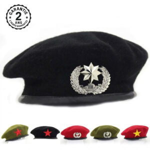 Casquette Béret Homme Laine Tweed Étoile Rouge Cosplay Armée Marin Soldat Légion