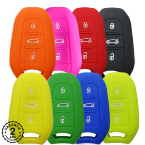 Coque Clé de Voiture Silicone Peugeot 308 408 508 2008 3008 4008 5008 Citroën