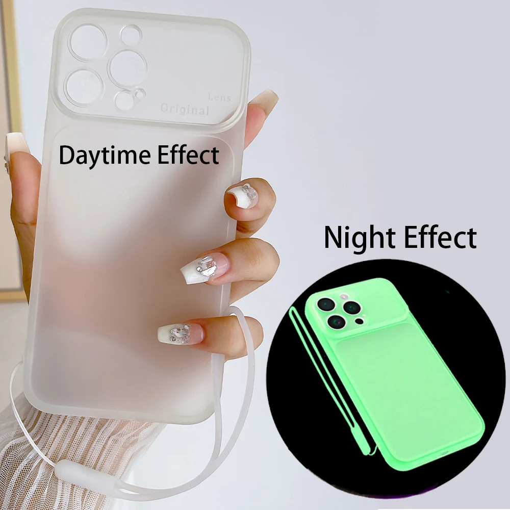 Coque Samsung Galaxy S24 S23 S22 S21 Ultra Plus FE Transparent Phosphorescent – Image 2