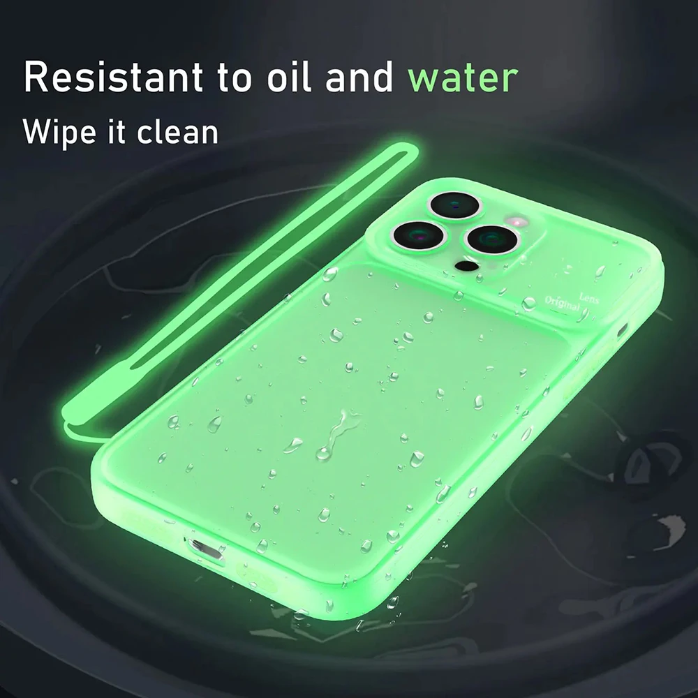 Coque Samsung Galaxy S24 S23 S22 S21 Ultra Plus FE Transparent Phosphorescent – Image 4