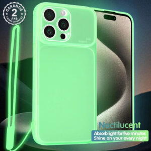 Coque Samsung Galaxy S24 S23 S22 S21 Ultra Plus FE Transparent Phosphorescent