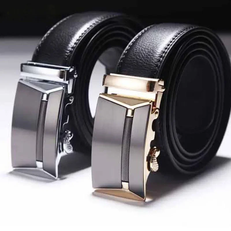Ceinture Homme Cuir Véritable Grande Taille Acier 120 140 150 160 170 180 cm – Image 6