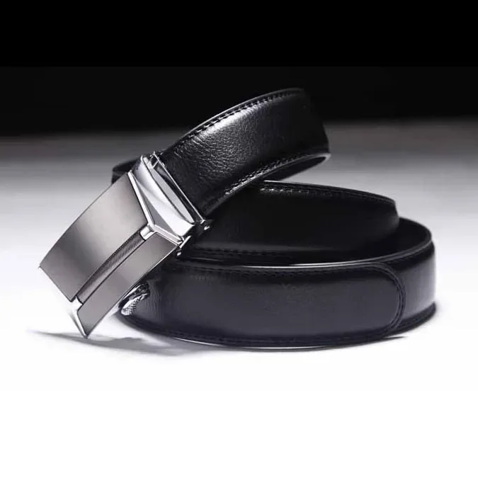 Ceinture Homme Cuir Véritable Grande Taille Acier 120 140 150 160 170 180 cm – Image 5