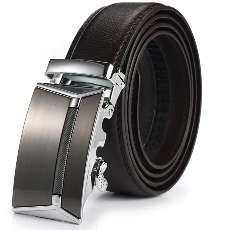 Ceinture Homme Cuir Véritable Grande Taille Acier 120 140 150 160 170 180 cm – Image 3